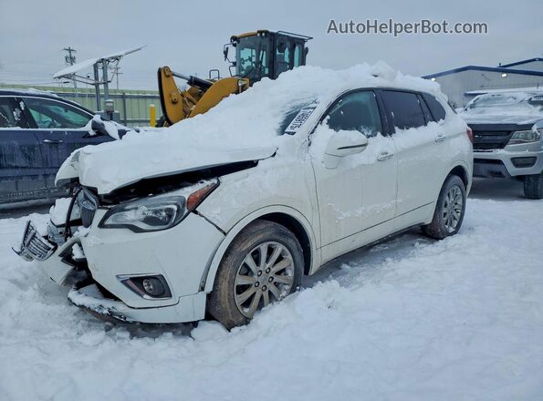 LRBFX2SA9KD023357 2019 BUICK ENVISION White Przód lewy