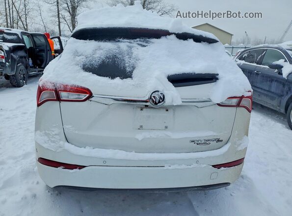 LRBFX2SA9KD023357 2019 BUICK ENVISION White Widok z tyłu