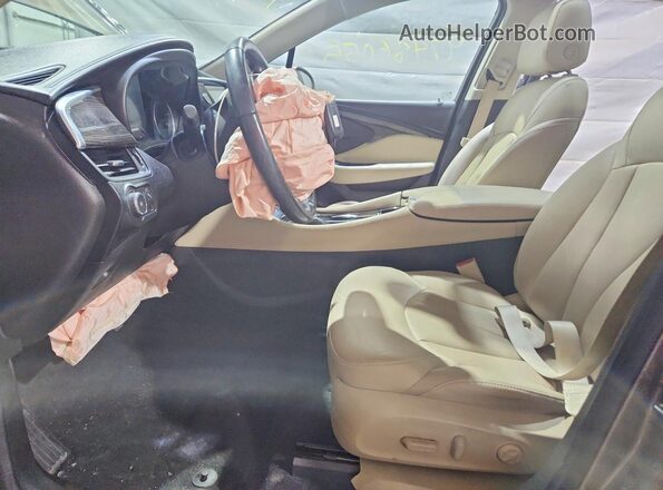 LRBFX3SX2KD020343 2019 BUICK ENVISION Коричневый Вид салона спереди