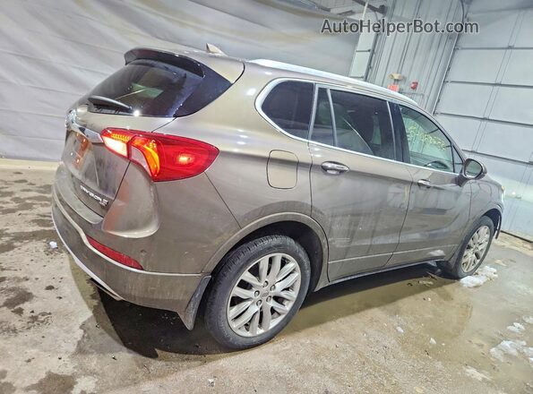 LRBFX3SX2KD020343 2019 BUICK ENVISION Коричневый Задняя правая четверть