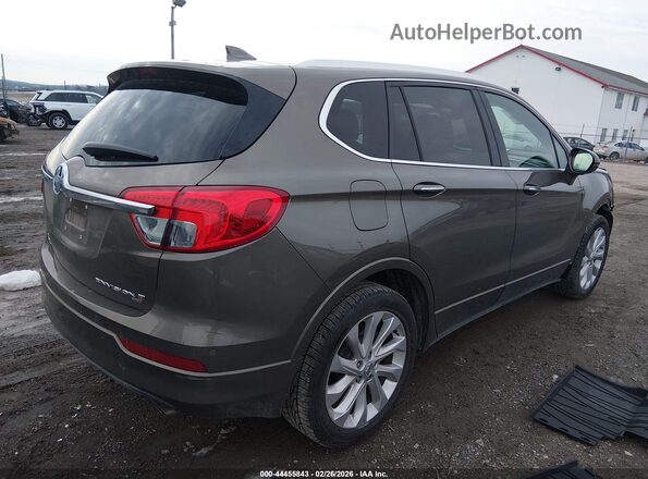 LRBFX4SX2JD004339 2018 BUICK ENVISION Gold Trasero derecho