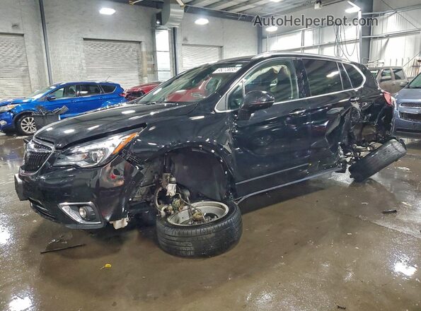 LRBFX4SX8LD102813 2020 BUICK ENVISION Черный Передняя левая четверть