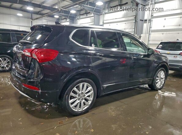 LRBFX4SX8LD102813 2020 BUICK ENVISION Черный Задняя правая четверть