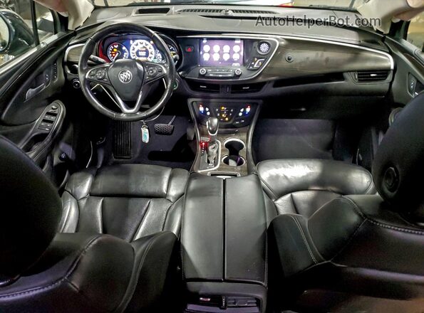 LRBFX4SX8LD102813 2020 BUICK ENVISION Черный Вид панели приборов