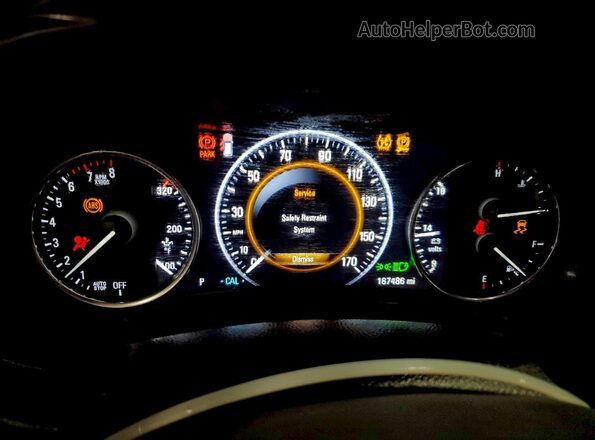 LRBFX4SX8LD102813 2020 BUICK ENVISION Черный Вид щитка приборов