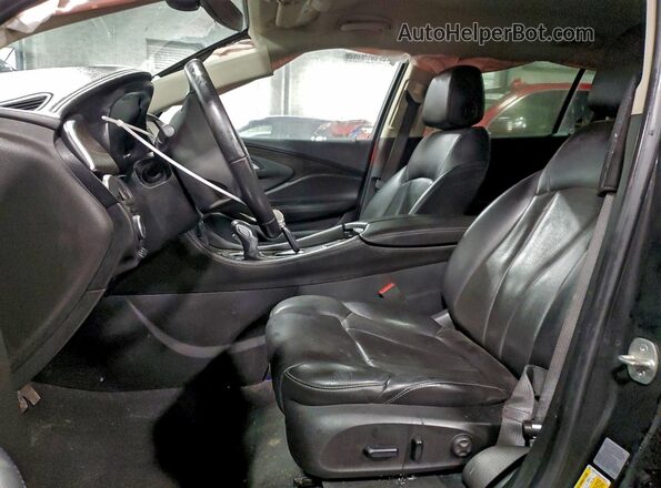 LRBFX4SX8LD102813 2020 BUICK ENVISION Черный Вид салона спереди