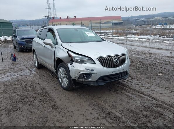 LRBFXASA1HD085676 2017 BUICK ENVISION Silver Передня права чверть