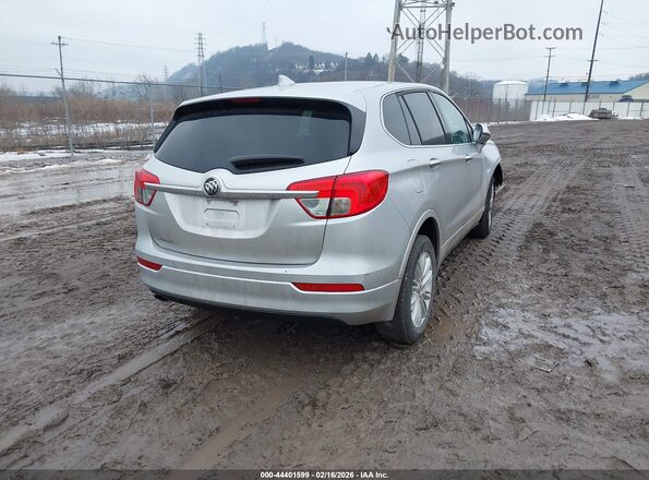 LRBFXASA1HD085676 2017 BUICK ENVISION Silver Задня права чверть