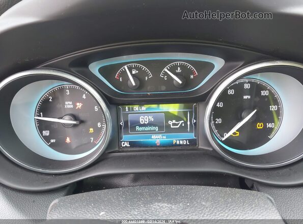 LRBFXASA1HD085676 2017 BUICK ENVISION Silver Вид задніх сидінь