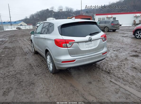 LRBFXASA1HD085676 2017 BUICK ENVISION Silver Задня ліва чверть