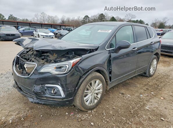 LRBFXASA5HD063051 2017 BUICK ENVISION Black Передня ліва чверть