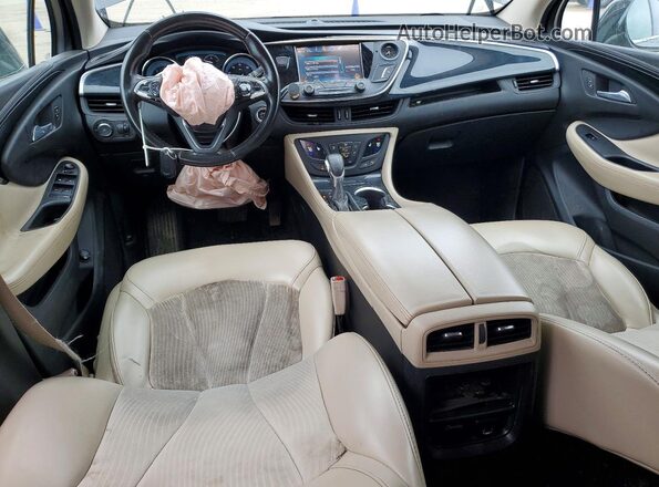 LRBFXASA5HD063051 2017 BUICK ENVISION Black Вид панелі приладів