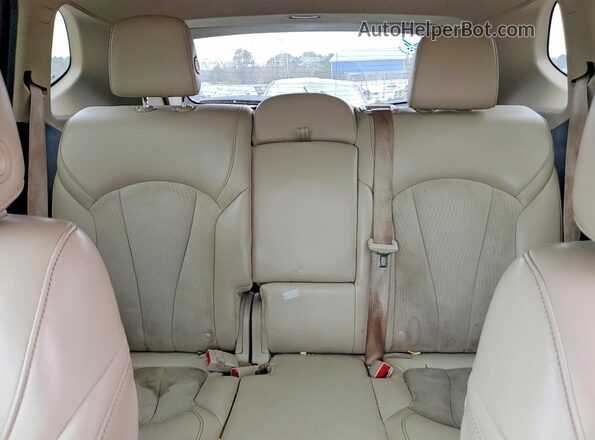 LRBFXASA5HD063051 2017 BUICK ENVISION Black Вид задніх сидінь