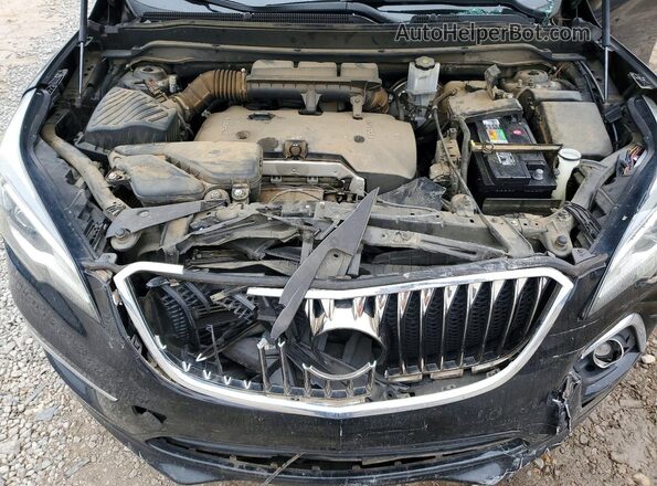 LRBFXASA5HD063051 2017 BUICK ENVISION Black Вид підкапотного простору
