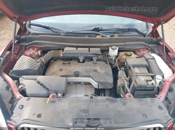 LRBFXASA5HD145233 2017 BUICK ENVISION Красный Вид сзади