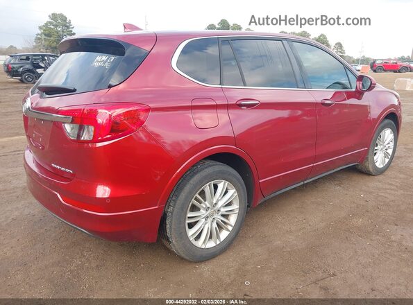 LRBFXASA5HD145233 2017 BUICK ENVISION Красный Задняя правая четверть