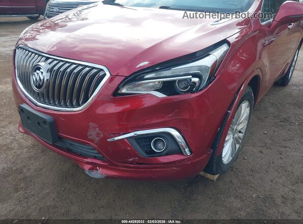 LRBFXASA5HD145233 2017 BUICK ENVISION Красный Вид спереди