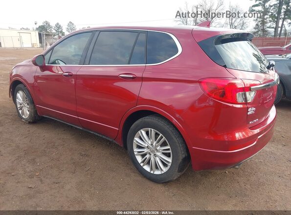 LRBFXASA5HD145233 2017 BUICK ENVISION Красный Задняя левая четверть