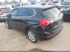 2019 Buick Envision Fwd Preferred Черный vin: LRBFXBSA8KD015654