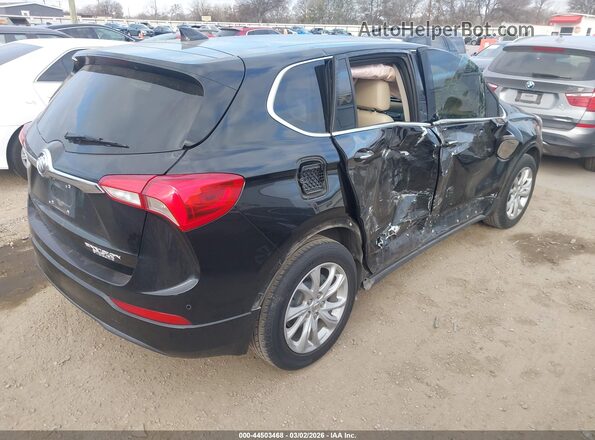 LRBFXBSA8KD015654 2019 BUICK ENVISION Черный Задняя правая четверть
