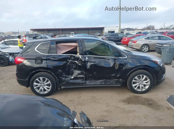LRBFXBSA8KD015654 2019 BUICK ENVISION Черный Вид задней части салона