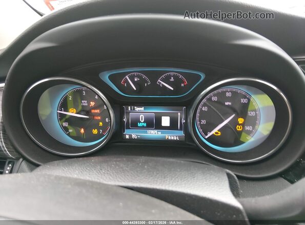 LRBFXBSA9HD016238 2017 BUICK ENVISION Черный Вид задних сидений