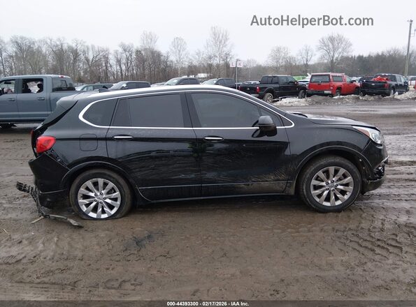 LRBFXBSA9HD016238 2017 BUICK ENVISION Черный Вид задней части салона