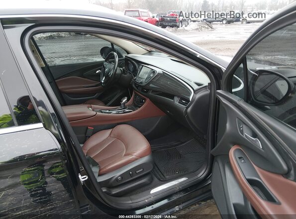 LRBFXBSA9HD016238 2017 BUICK ENVISION Черный Вид салона спереди