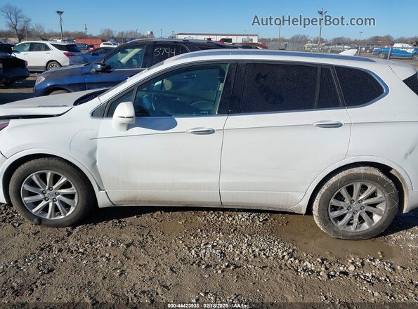 LRBFXCSA0LD031161 2020 BUICK ENVISION Белый Панорамный вид салона 360°