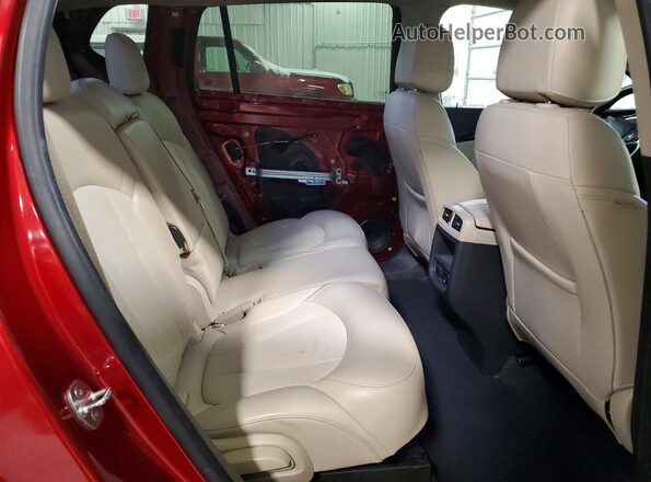 LRBFXCSA6HD054211 2017 BUICK ENVISION Красный Вид задних сидений