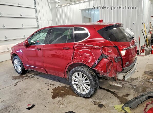 LRBFXCSA6HD054211 2017 BUICK ENVISION Красный Задняя левая четверть