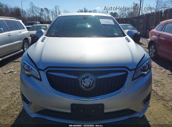 LRBFXCSA6KD004495 2019 BUICK ENVISION Серебряный Вид панели приборов