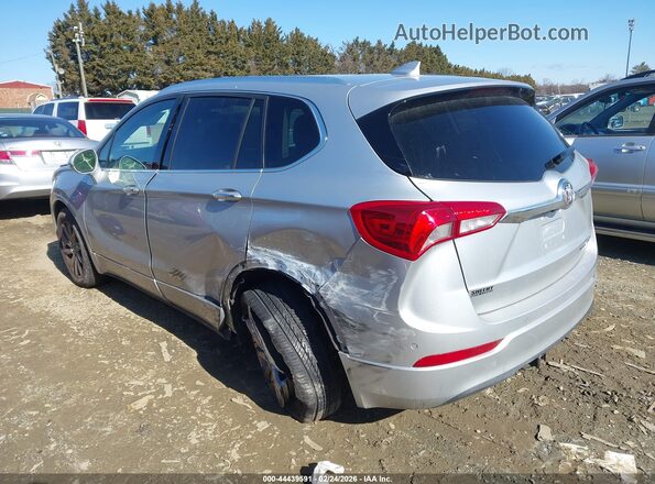 LRBFXCSA6KD004495 2019 BUICK ENVISION Серебряный Задняя левая четверть