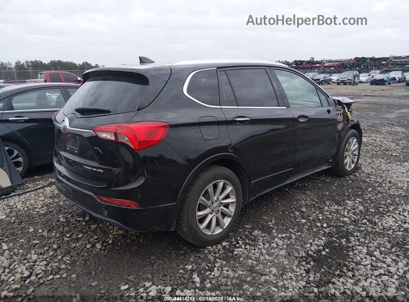 LRBFXCSA8KD024344 2019 BUICK ENVISION Черный Задняя правая четверть
