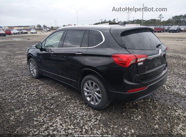 LRBFXCSA8KD024344 2019 BUICK ENVISION Черный Задняя левая четверть