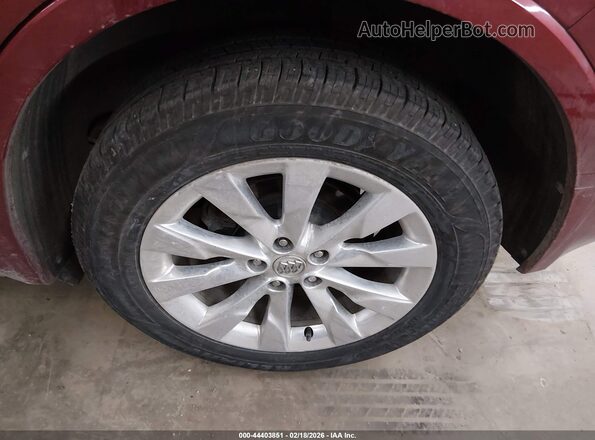 LRBFXDSA2HD147054 2017 BUICK ENVISION Красный Вид щитка приборов