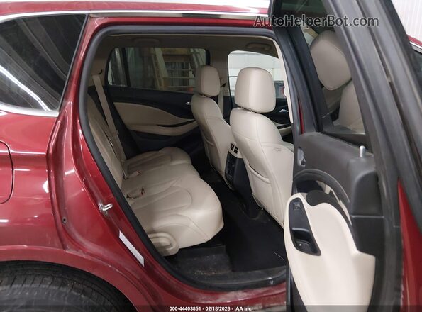 LRBFXDSA2HD147054 2017 BUICK ENVISION Красный Вид наклейки с VIN-кодом