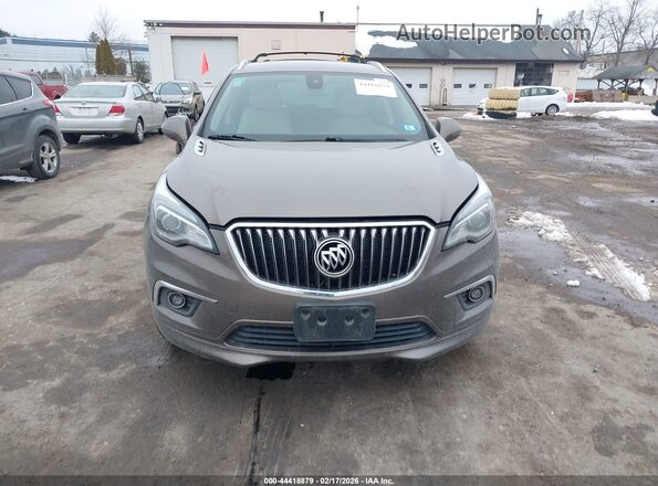 LRBFXESX1GD216633 2016 BUICK ENVISION Brown Widok zestawu wskaźników