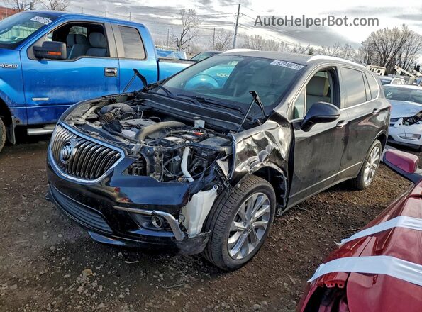 LRBFXESX3GD189452 2016 BUICK ENVISION Black Передня ліва чверть