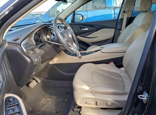 LRBFXESX3GD189452 2016 BUICK ENVISION Black Вид салону спереду