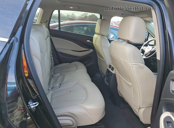 LRBFXESX3GD189452 2016 BUICK ENVISION Black Вид задньої частини салону