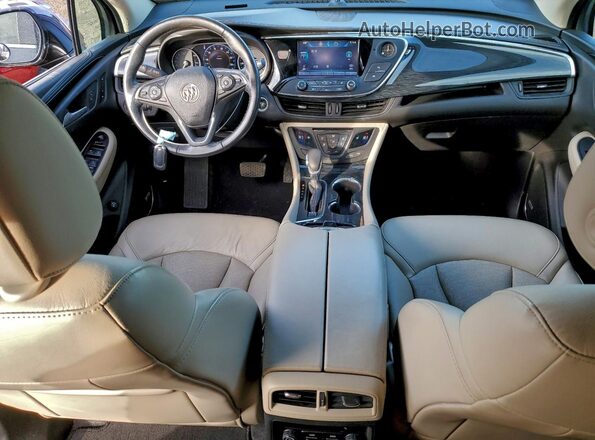 LRBFXESX3GD189452 2016 BUICK ENVISION Black Вид панелі приладів