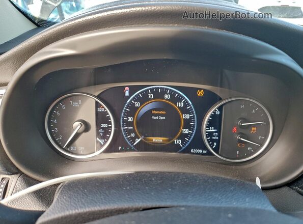 LRBFXESX3GD189452 2016 BUICK ENVISION Black Вид щитка приладів
