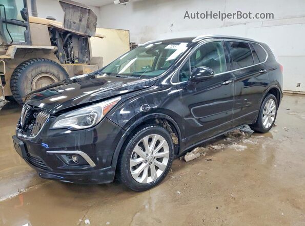 LRBFXESX4GD156394 2016 BUICK ENVISION Black Передня ліва чверть