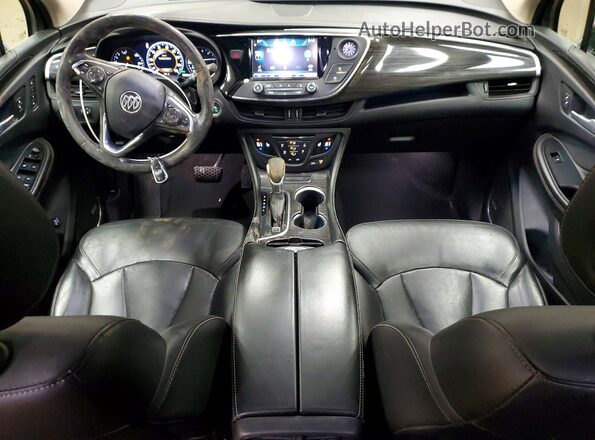 LRBFXESX4GD156394 2016 BUICK ENVISION Black Вид панелі приладів
