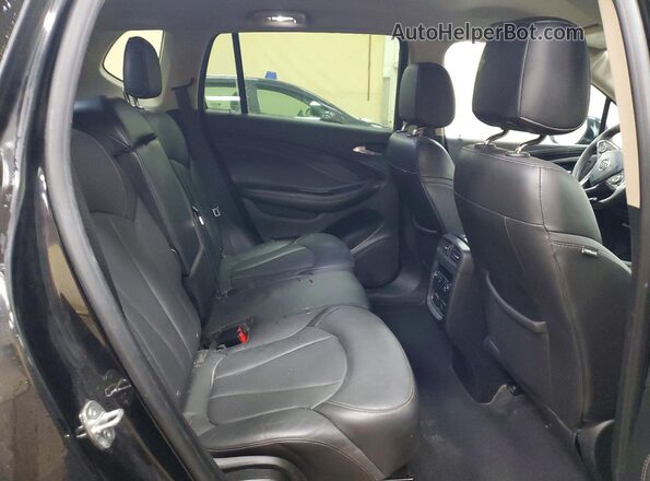 LRBFXESX4GD156394 2016 BUICK ENVISION Black Вид задньої частини салону