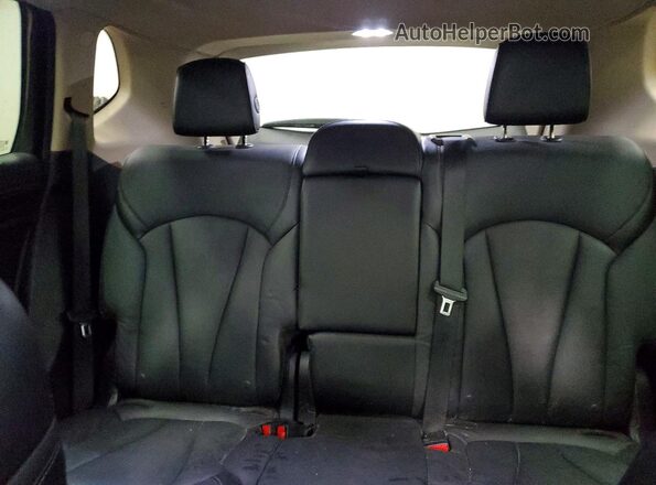 LRBFXESX4GD156394 2016 BUICK ENVISION Black Вид задніх сидінь