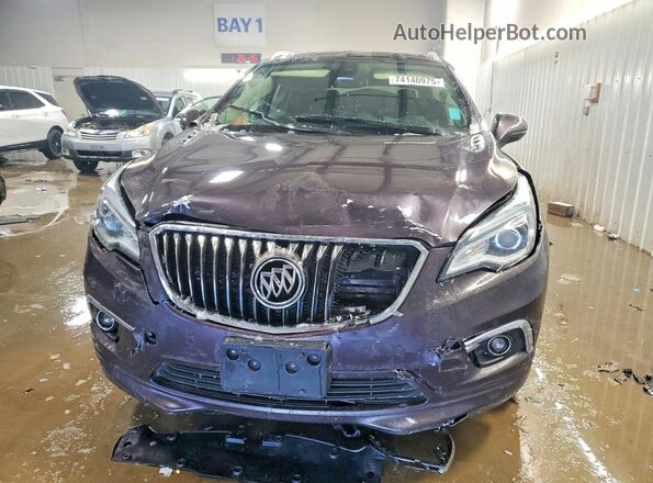 LRBFXESX7GD160360 2016 BUICK ENVISION Серый Вид спереди