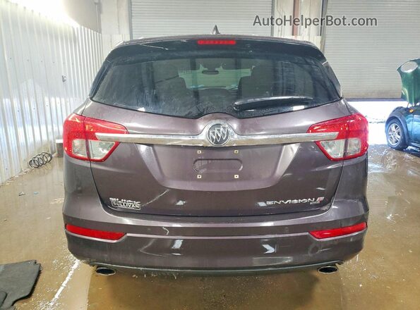 LRBFXESX7GD160360 2016 BUICK ENVISION Серый Вид сзади