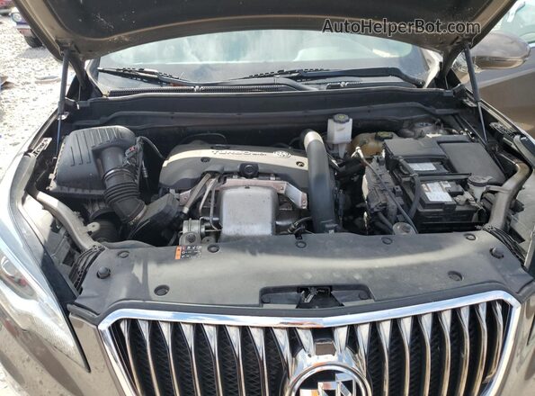 LRBFXESX8GD165177 2016 BUICK ENVISION Charcoal Widok komory silnika